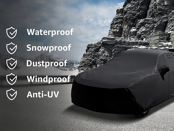 Waterproof Snowproof Dustproof Windproof Anti-UV Checks