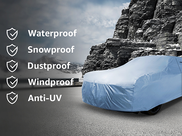 Waterproof Snowproof Dustproof Windproof Anti-UV Checks