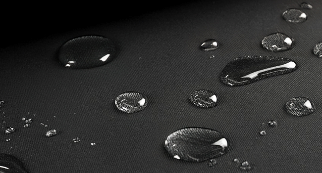 Waterproof Material with Droplets
